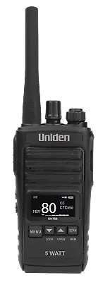 Uniden Uhf Uh755 5w Splashproof Handheld Radio! • $129.95