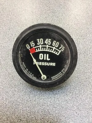 $58.90 • Buy OLD 75 Psi Rochester Tractor Oil Gauge Aircraft TROG DASH INSTRUMENT PANEL SCTA