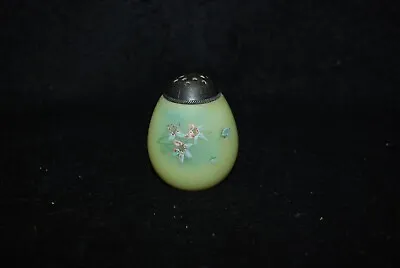 Beautiful Victorian Mt Washington Unfired Burmese Uranium Egg Salt Shaker 1880's • $79.99