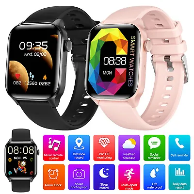 2024 1.85in Smart Watch For Men/Women Waterproof For Android Samsung IPhone • $31.59