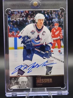 Mark Messier #AL-192 2020 SP Signature Edition Legends Auto • $100