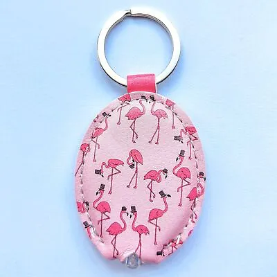 £1.49 • Buy Keyring Key Light - Ella Bella Rose Funky Flamingos