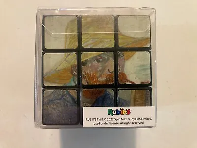 Van Gogh Museum Rubik's Cube  Puzzle Toy  Rare - NEW • $19.95