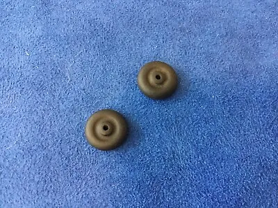 Vintage Original Toy Car Truck Vehicle Replacement (2)Black Rubber Tires Wheels  • $12