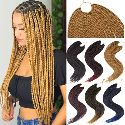 Ombre Thick Afro Crochet Box Braiding Senegalese Twist Braids Hair Extensions GB • £11.50
