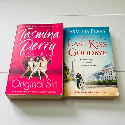 Tasmina Perry 2 Books Bundle - Original Sin; The Last Kiss Goodbye • £3.95
