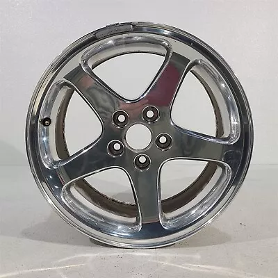 99-04 Mustang Gt 5 Spoke 17X8 Polished Oem Aluminum Wheel Aa7150 • $94.05