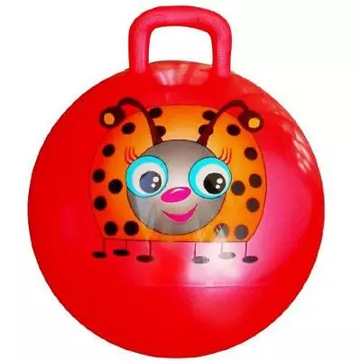 Space Hopper Ball: Red 18in/45cm Diameter For Ages 3-6 Pump Included (Hop • $20.09