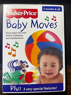 Fisher Price Baby Moves 3 Months & Up Plus 3 Very Special Features Very Good DVD • $6.99