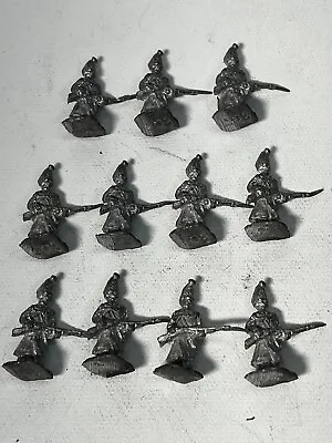 Set Of 11 Miniature Metal Soldiers 1 1/8” Unbranded Soldier At The Ready • $7.95