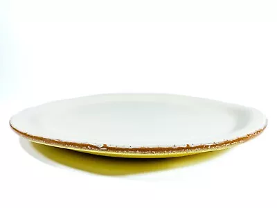 VIETRI Italy CUCINA FRESCA Dinner Plate 10 7/8  Saffron Yellow Cream Replacement • $22.49