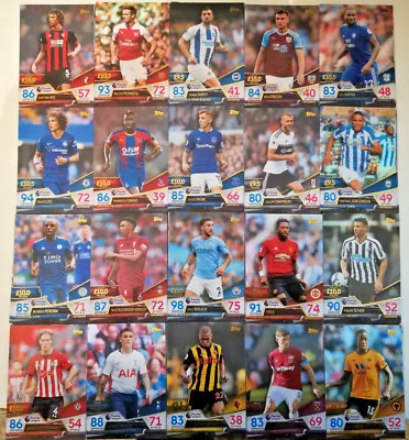 Match Attax ULTIMATE 2018-2019 ☆☆☆ TEAM SETS ☆☆☆ All 5 Cards 18/19 • £3.95