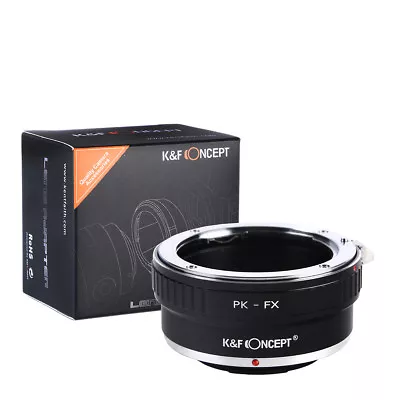 K&F Concept Adapter For Pentax K Mount Lens To Fujifilm X-Pro2X-A2X-E1.X-T1 • $33.95