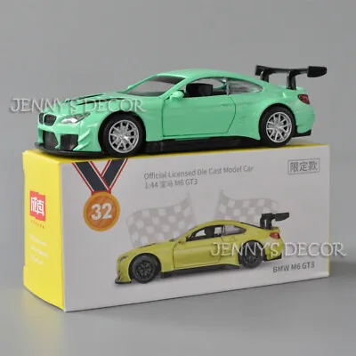 1:44 Scale Diecast Car Model Toy BMW M6 GT3 Miniature Replica Limited Edition • $5.90