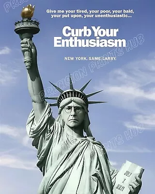 8x10 Print HBO Poster  Curb Your Enthusiasm  Larry David Comedy Wall Decor NY • $9.99