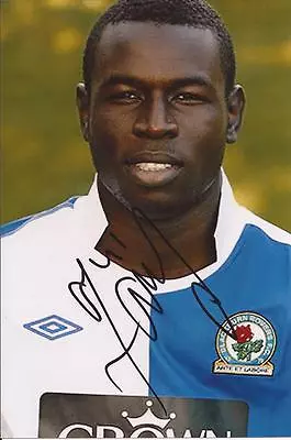 BLACKBURN: MAME DIOUF SIGNED 6x4 PORTRAIT PHOTO+COA • $3.72