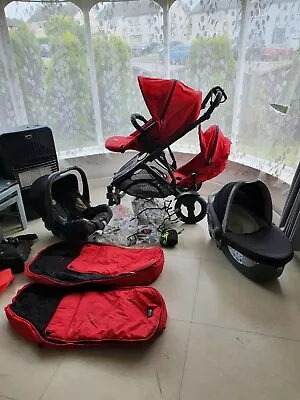 £230 • Buy Britax B Dual Travel System