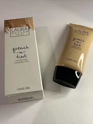 Laura Geller Quench-n-Tint Hydrating Tinted Moisturiser 50ml Medium New • £12.75