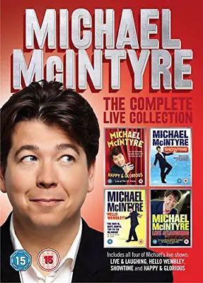 Michael Mcintyre: The Complete Live Collection DVD Comedy (2016) New • £6.98
