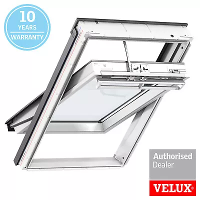 VELUX Electric Roof Window GGU 007021U Polyurethane With Selected Flashing Kit • £942.30