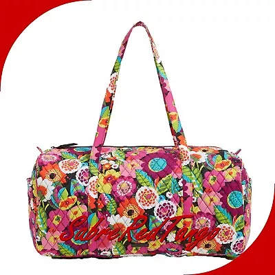 $69.99 • Buy Nwt Vera Bradley Quilted Large Traveler Duffel Gym Bag Floral Va Va Bloom