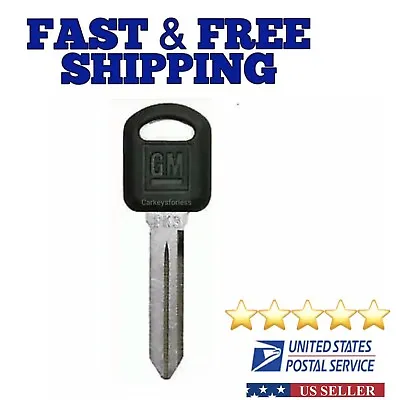 $6.66 • Buy New GM Logo Transponder Chip PK3 B97 Uncut Key Ignition Door Blade Mini Van