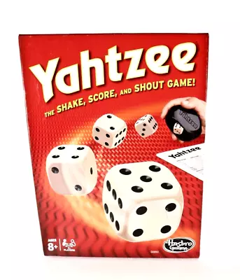 Hasbro Gaming Yahtzee Game Yahtzee Shaker Score Cards 5 Dice Instructions Opened • $6.50