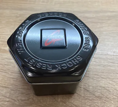 Casio G-Shock Tin Box Presentation Case Authentic For Storage Store Sale #3 • £29.99