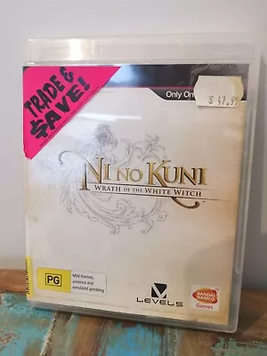 Playstation 3 Ps3 Ni No Kuni Wrath Of The White Witch Nino Kuni - Excellent Cond • $17.95