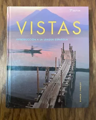 Vistas Introduccion A La Lengua Espanola 5th Edition (clean Pages) • $17
