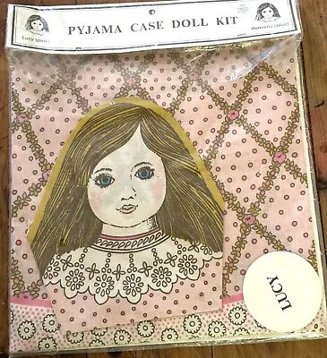 LUCY - Vintage 1970s Pajama Case Doll Kit - Pat Albeck & Cuckoobird - NOS • £18.60