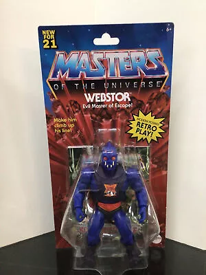 Mattel Masters Of The Universe Origins Webstor Action Figure New For 21 • $34.99