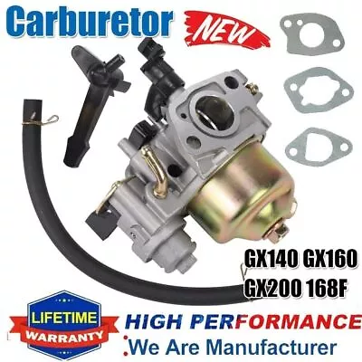 Carburetor For Honda GX160 168F GX200 5.5HP 6.5HP Engine W/ Petcock Carb P19A • $9.90