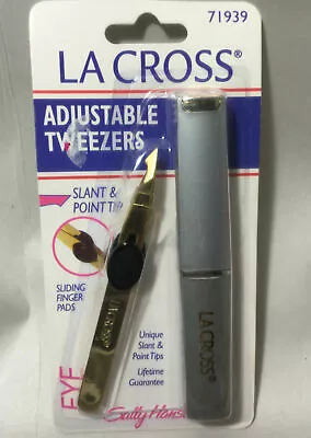 La Cross Adjustable Tweezers  With Case 71939 • $16.99