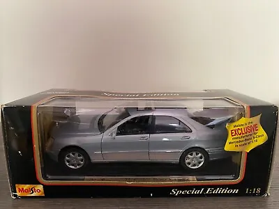 RARE 1:18 Mercedes-Benz S-Class W220 By Maisto • $89.99