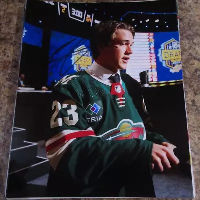 Riley Heidt Prince George Cougars Signed 8x10 Matte Photo Minnesota Wild (g) • $24.49