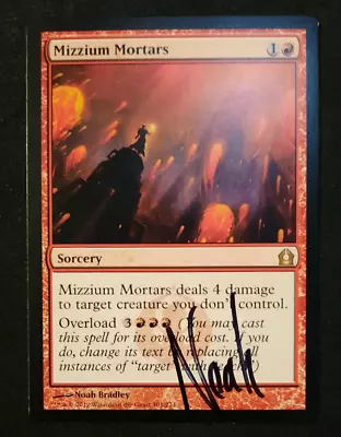 MTG Mizzium Mortars-(Noah Bradley) - Return To Ravnica Magic Card #101 • $4.99