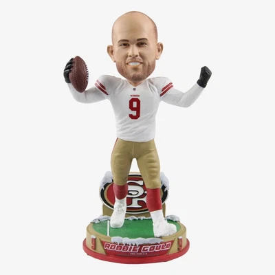 $100 • Buy Robbie Gould San Francisco 49ers Game Winner Bobblehead FOCO NEW ORIGINAL BOX