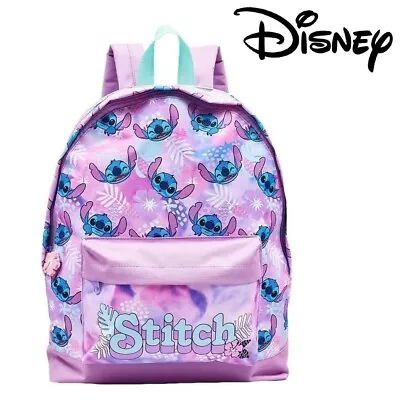 Disney Lilo And Stitch Children's Roxy Backpack Kids School Rucksack Bag • £17.99