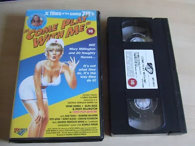 £9 • Buy Come Play With Me (1977 Film) VHS Video Starring Mary Millington