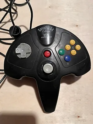 Black SuperPad Super Pad Performance Nintendo 64 N64 Controller • $20