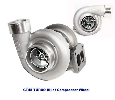 EMUSA GT45 BILLET WHEEL Turbo 600HP+ Boost Universal T4/T66 3.5  V-Band 1.05 A/R • $235