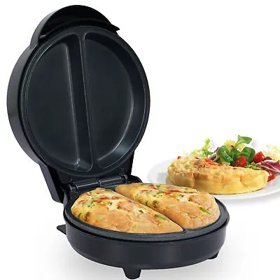 Superlex 750W Electric Omelette Maker Non-Stick Deep Fill Egg Pancake Cooker Pan • £13.98