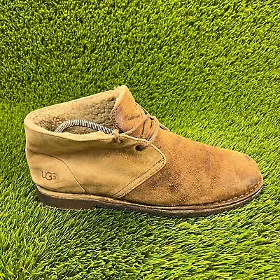 UGG Neumel Mens Size 10 Brown Casual Classic Lace Up Suede Chukka Boots Shoes • $39.99