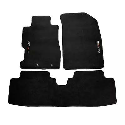 For 01-05 Honda Civic Black Floor Mat Car Carpet Nylon Front Rear 4PCS Full Set • $57.99