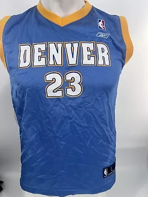 Denver Nuggets NBA Youth Jersey Marcus Camby Youth L Baby Blue • $17.99