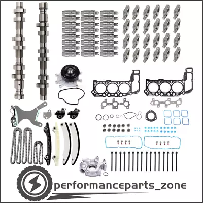 Camshaft & Lifters & Rocker Arms Head Gaskets Kit Fits 05-12 Dodge Jeep Ram 3.7L • $299.95