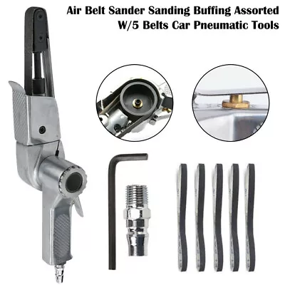 520mm 20mm Air Belt Sander Finger Sander Detail Sander Pneumatic Tool 20mm Belt • $66.99