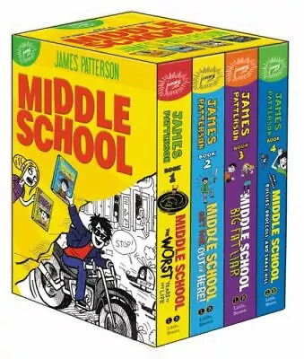 Middle School Box Set  Patterson James  Good  Book  0 Hardcover • $19.47