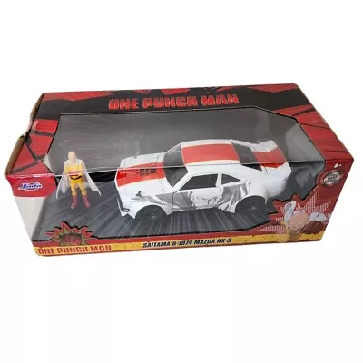 DMG BOX Jada Toys Hollywood Rides: One Punch Man - Saitama & 1974 Mazda RX-3 • $25